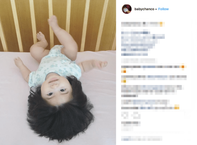 Baby Chanco: The Japanese baby with a full head of thick, lustrous hair