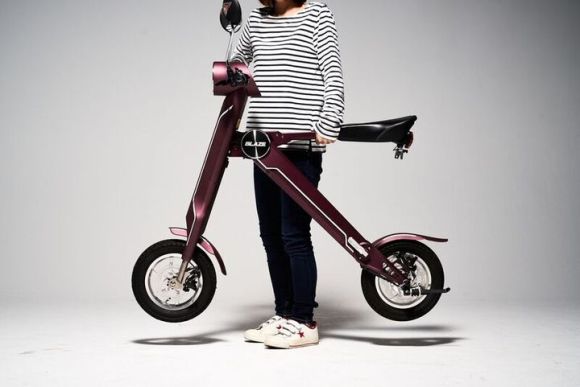 Super compact, foldable electric motorcycle soon to be available ...