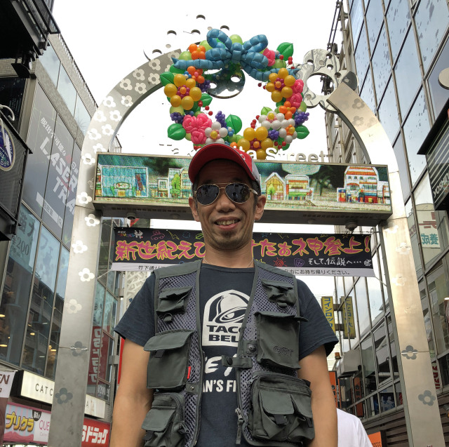 Mr. Sato goes fishing for compliments with the new Harajuku
