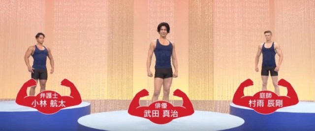 Japan’s handsome, buff Swedish gardener now has a new job: Working out silently on public TV