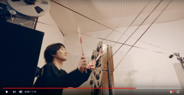 Japanese musicians create incredible music and visuals using open tape reels【Videos】