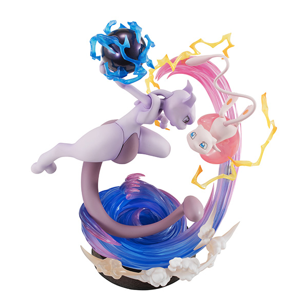 mew and mewtwo statue