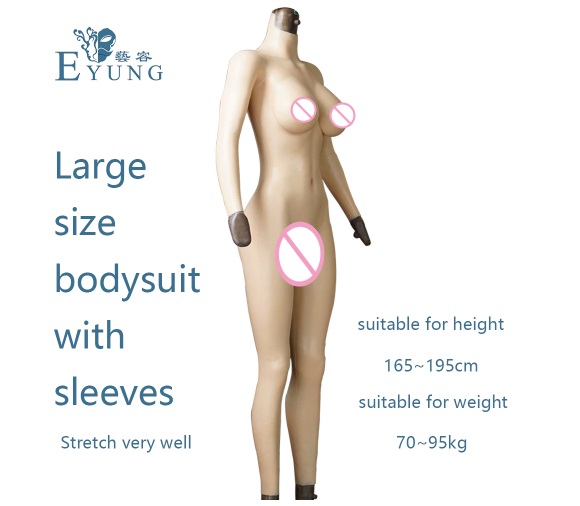 THAT NIGHT Crossdressing Silicone Body Suit with Mask-Silicone