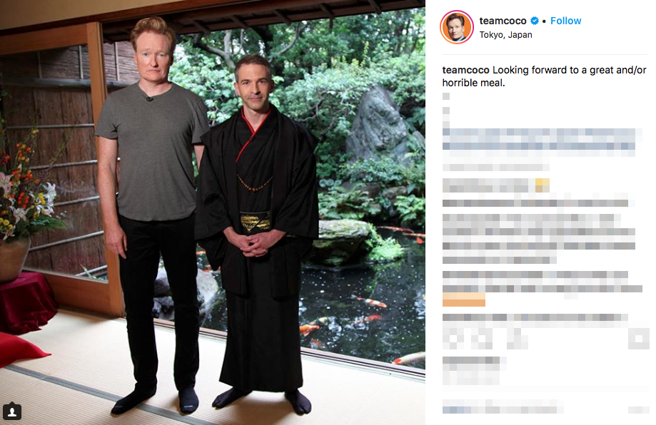 Conan O'Brien sits down for a traditional kaiseki meal with Jordan in Japan SoraNews24 -Japan News-