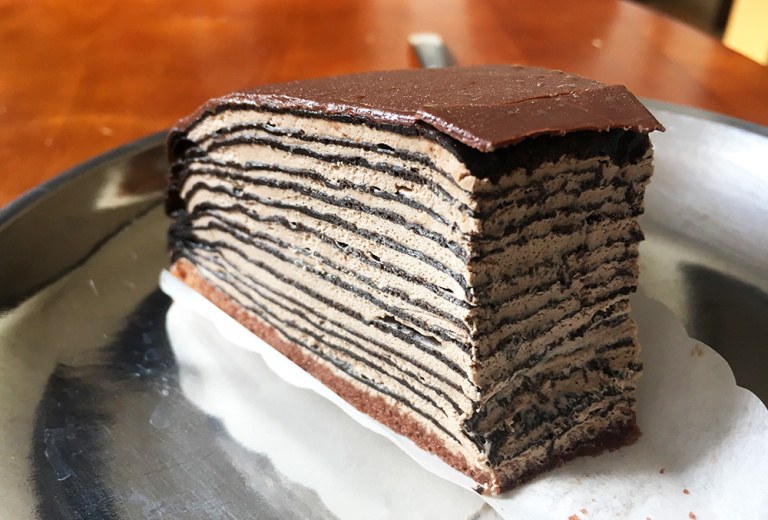 Chocolate Mille Crepes Cake - Real Recipes from Mums