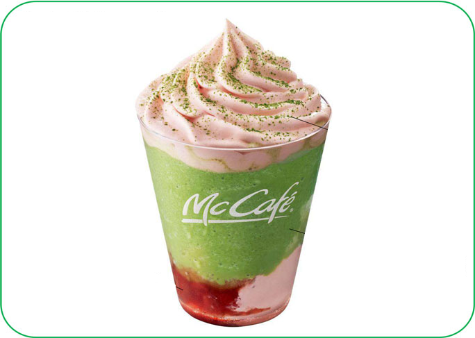 McDonald’s Japan’s matcha dessert family grows with the new strawberry ...