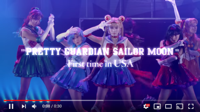New 2.5-D Sailor Moon musical to be performed in New York, Washington【Video】