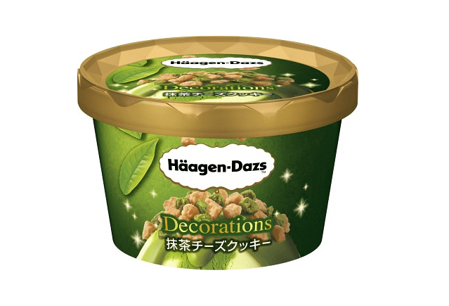 Häagen-Dazs adds new Matcha Cheese Cookie ice cream to its Decorations series in Japan