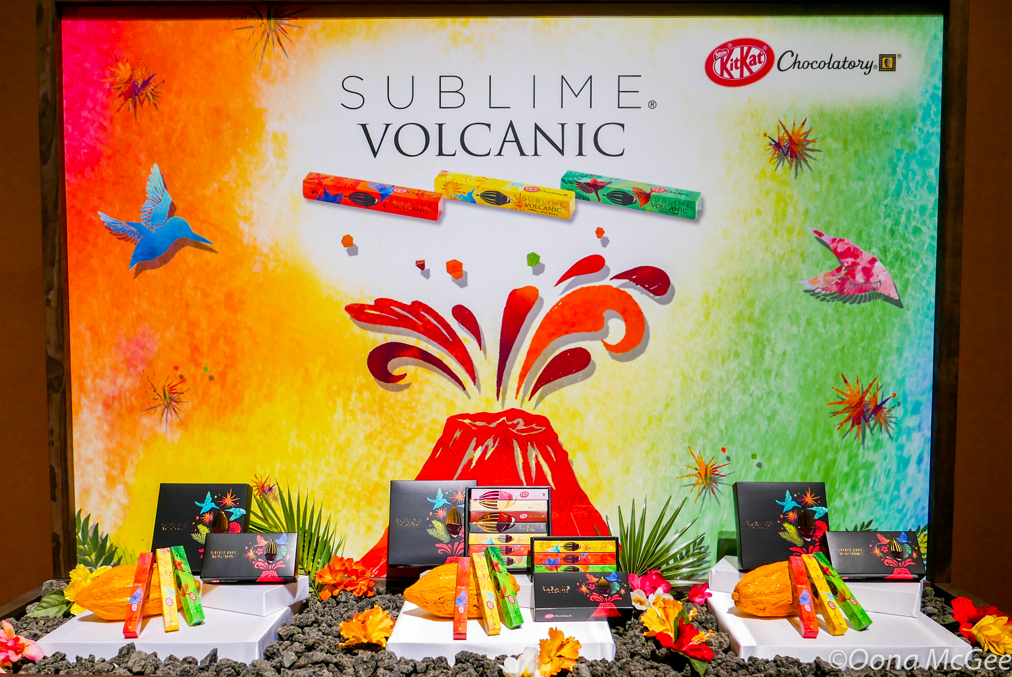 New Volcanic Japanese KitKats unveiled at star-studded Tokyo event