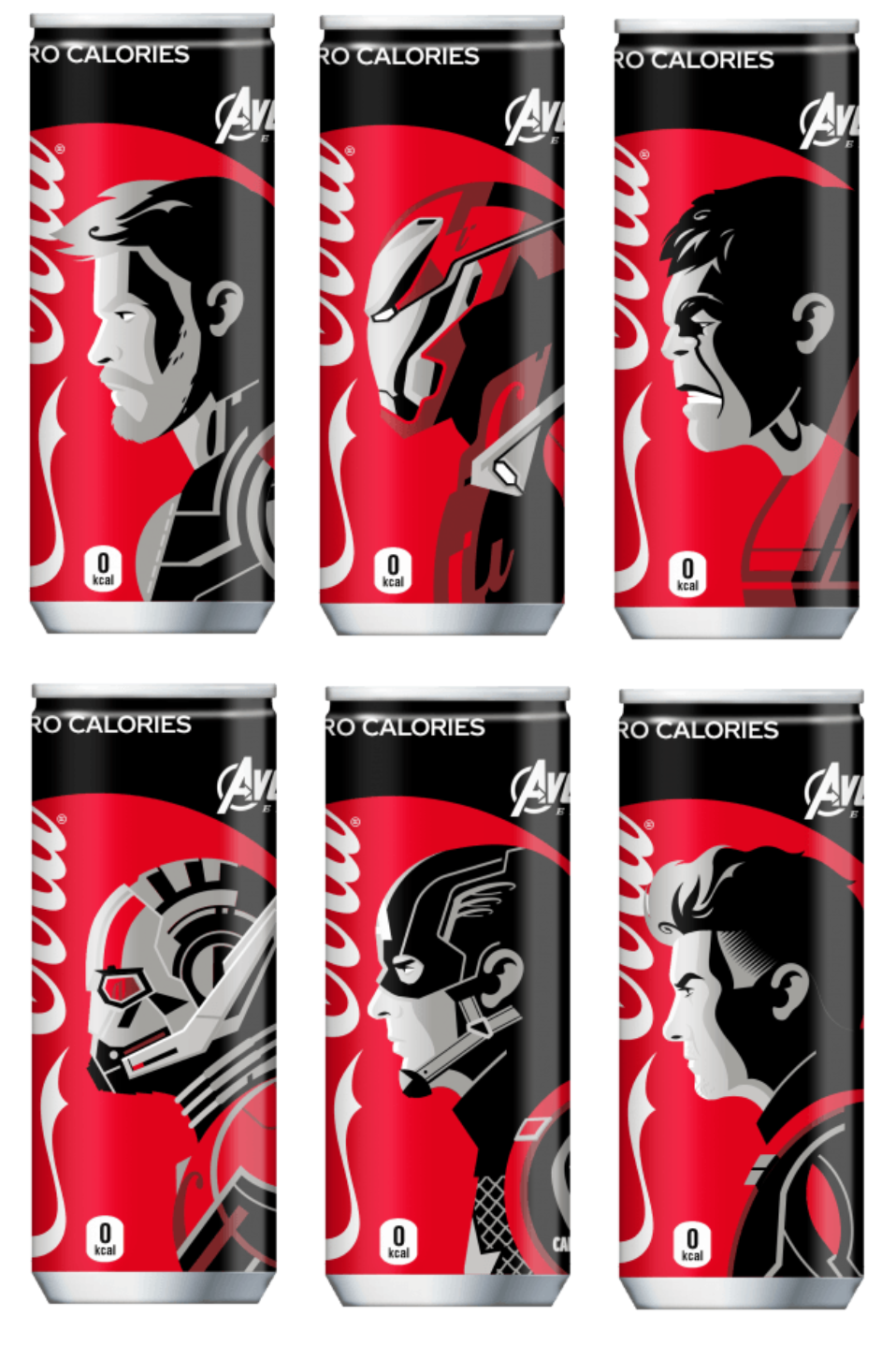 Avengers assemble for awesome Japanese Coca-Cola Endgame can series ...