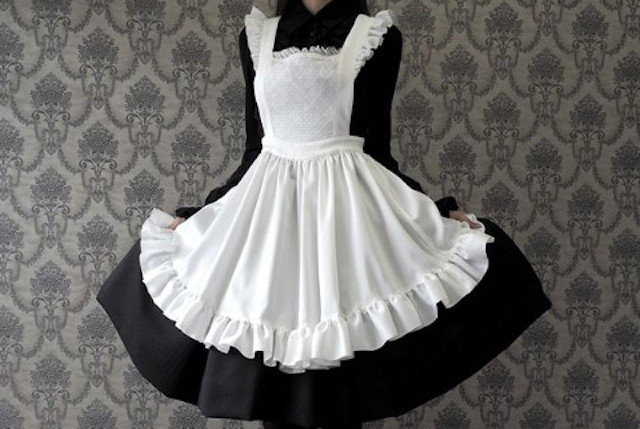 Buy CALANDIS Maid Costume Maid Dresses Classic Sweet Lolita Japanese Anime  Maid Outfit Xl Online at Low Prices in India  Amazonin