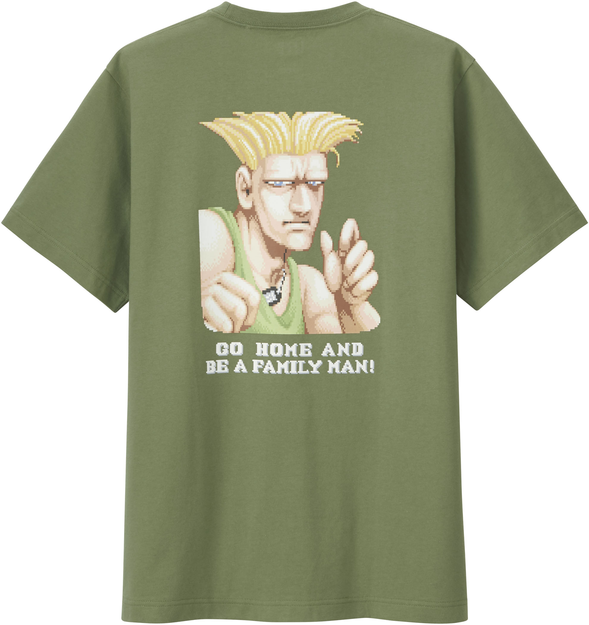 Uniqlo Street Fighter II and V shirts 