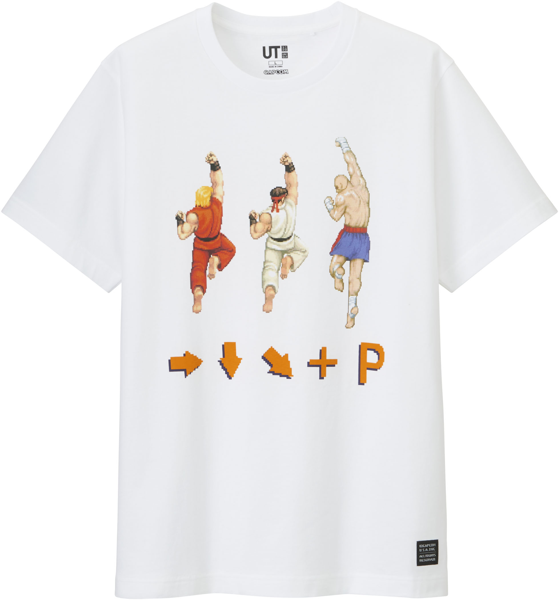 STREET FIGHTER VINTAGE Tシャツ XL リュウ SEGA - トップス