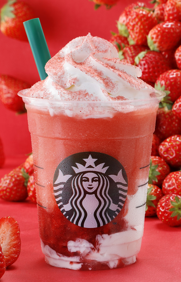 Starbucks Japan’s new strawberry Frappuccinos are so social media-savvy ...