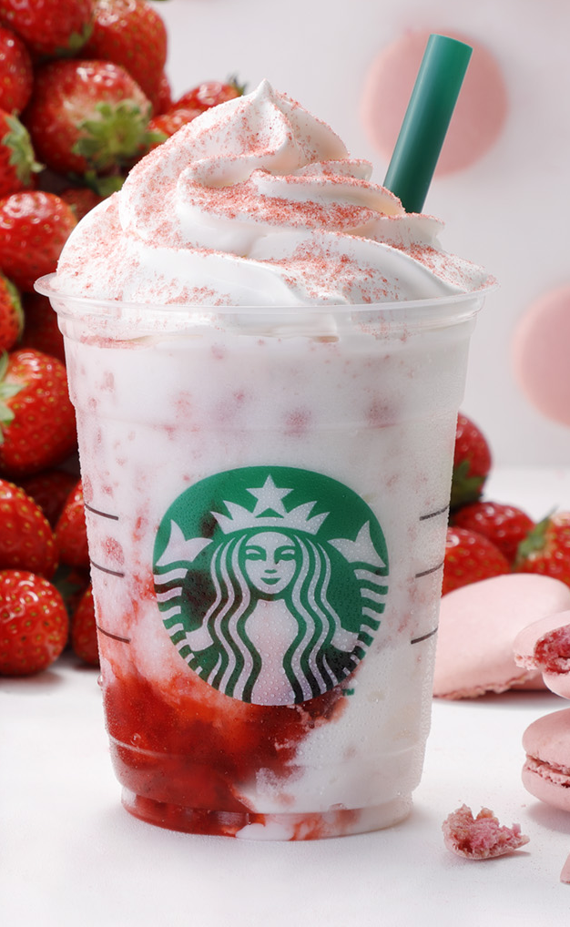 Starbucks Japan’s new strawberry Frappuccinos are so social media-savvy ...