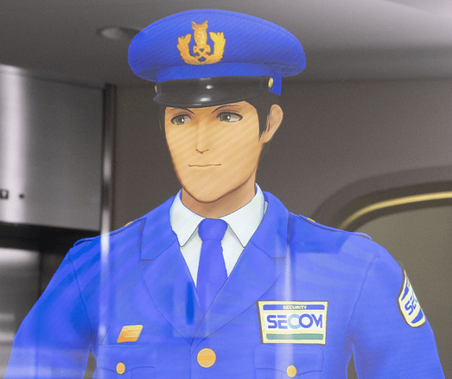 This handsome anime-style security guard will be protecting actual homes and offices in Japan