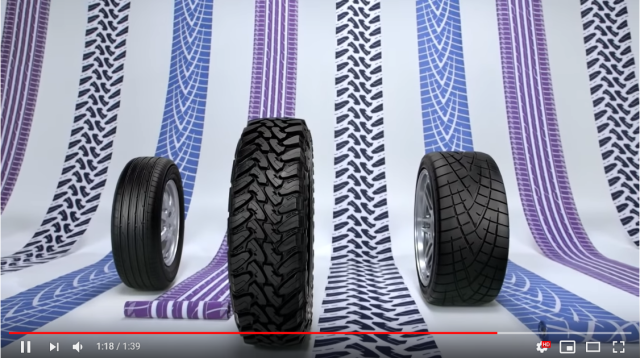 Japanese tire company’s trendy tire print yukata prints rev back into the limelight