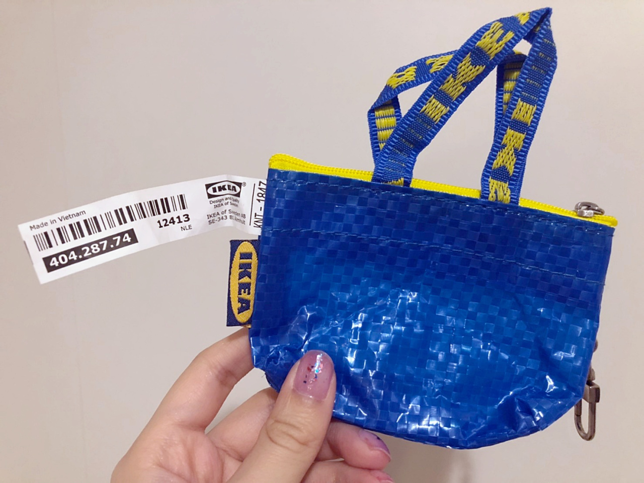 IKEA RACKLA Bag, foldable, black | Shopping bags & tote bags | IKEA Ba —  EachDayKart.in