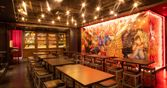 Shonen Jump Opens Special Bar For Adults To Raise A Toast To Their Childhood Action Heroes Soranews24 Japan News