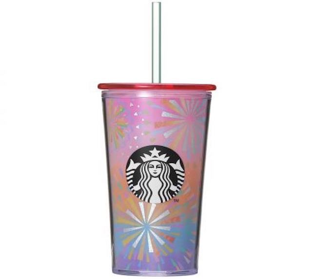 Starbucks Tumbler Stainless Steel Summer Europe Pop-Up Straw Pink