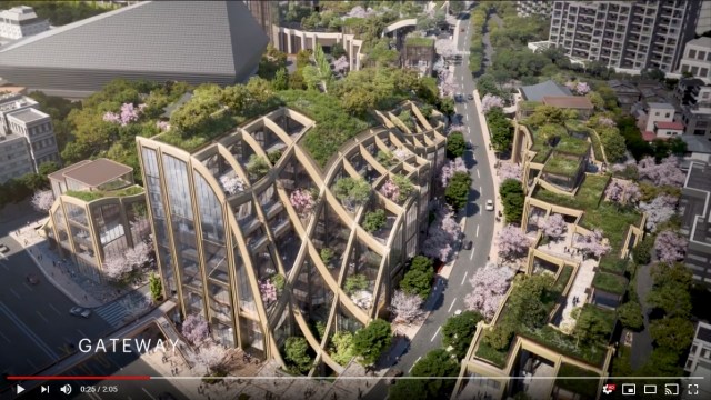 Stylish, green and eco-friendly modern urban village to be built in the heart of Tokyo by 2023