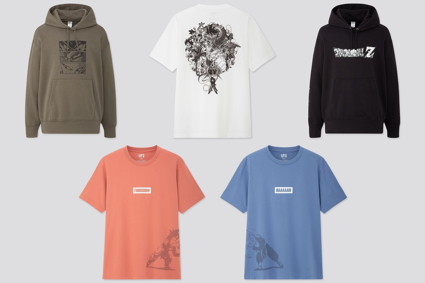 Uniqlo announces new line of awesome Dragon Ball Tshirts and hoodies
