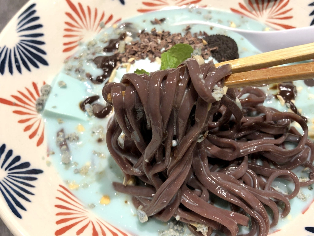 Mint chocolate tapioca ramen appears in Tokyo Too much to handle or