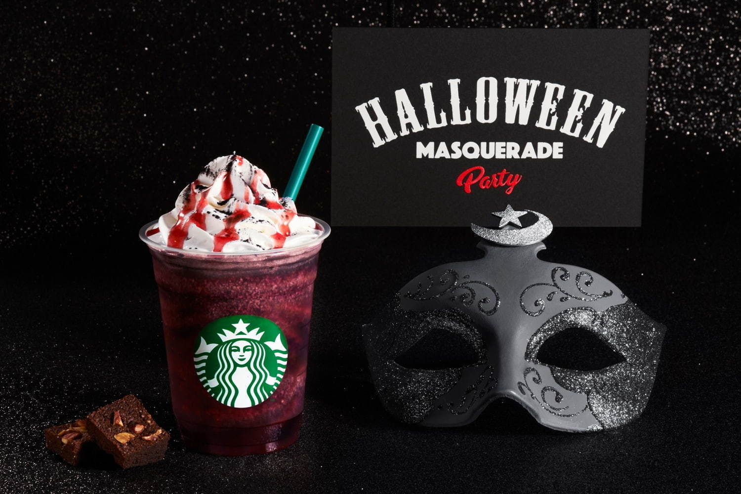 Starbucks Japan brings out a Red Night Frappuccino and Masquerade Mocha