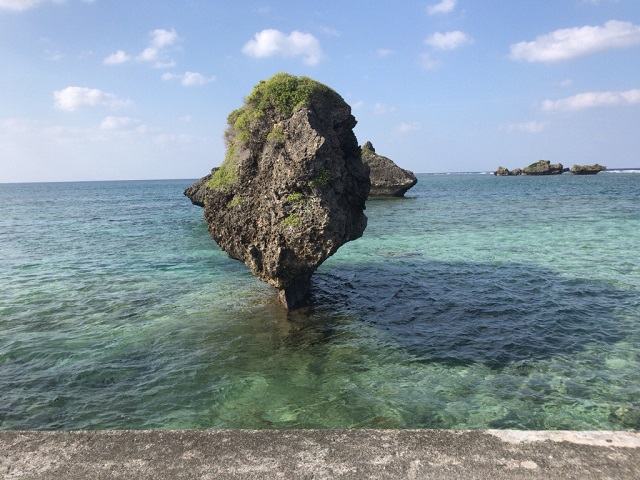 We visit the “Island of the Great Gods” in Okinawa, soak in spectacularly stunning scenery