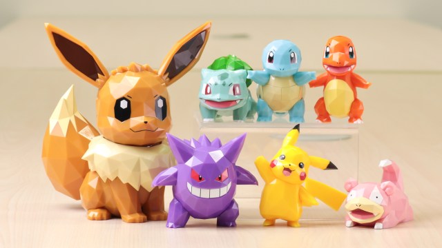 Sentinel’s new geometric Pokémon statues will add a new dimension to your collection