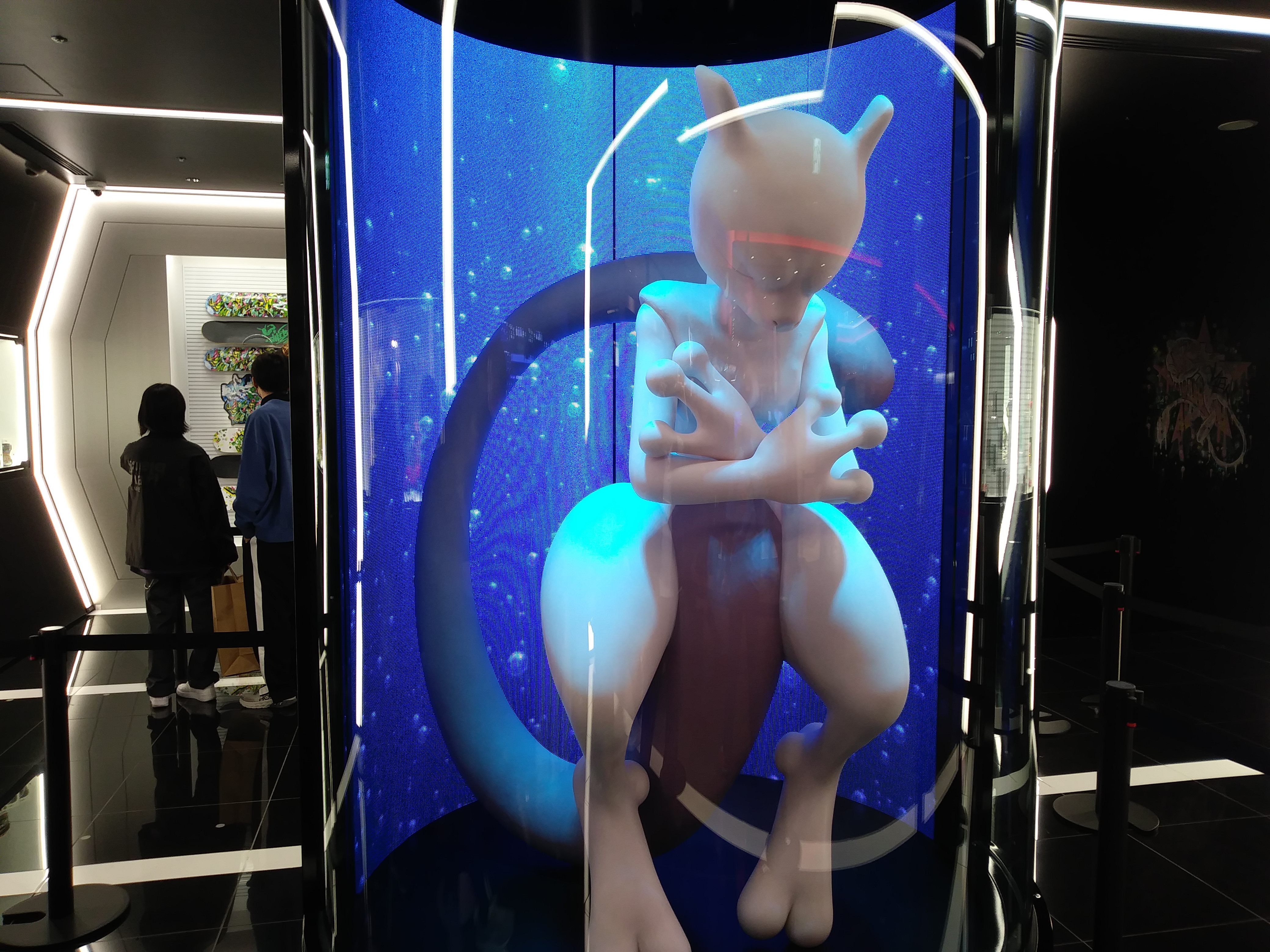 Life-size Mewtwo, graffiti Pikachu welcome us to the newest