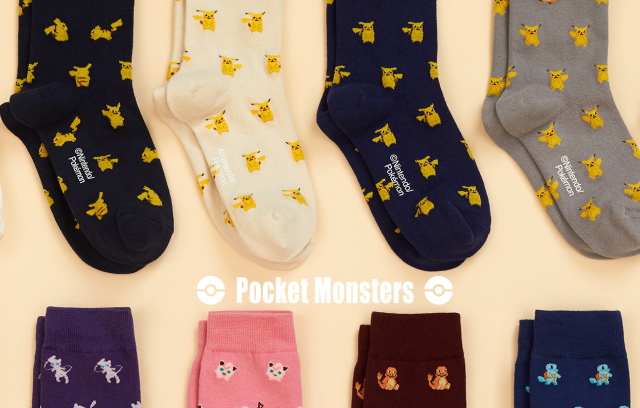 New Pokémon dress sock line brings Pikachu and pals to your fashionable grown-up feet【Photos】
