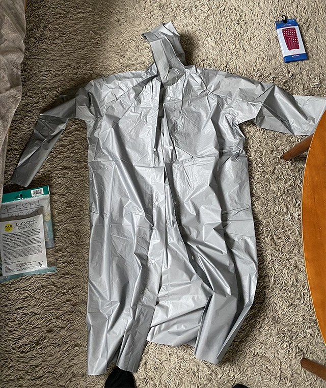 daiso raincoat