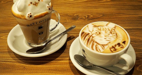 Cafe in Tokyo serves custom 2-D and 3-D latte art, and their coffee is  nothing to sniff at either