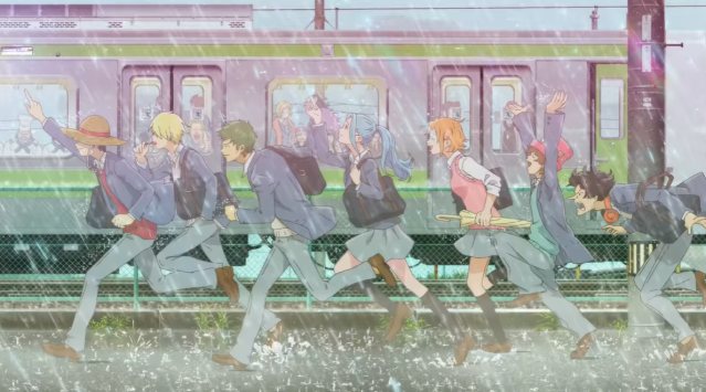 japanese high school students anime