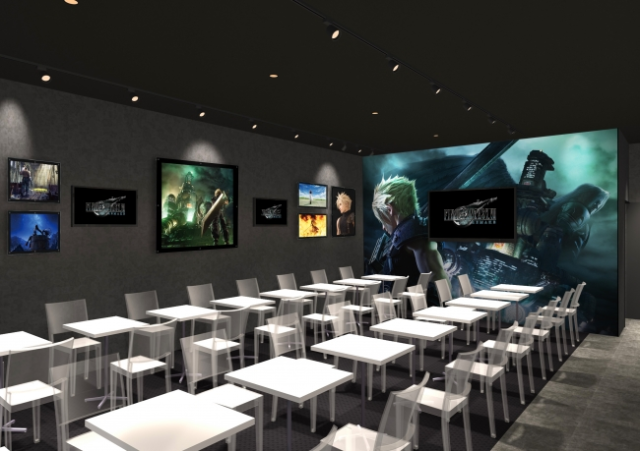 Square Enix Café in Osaka for Game Fans