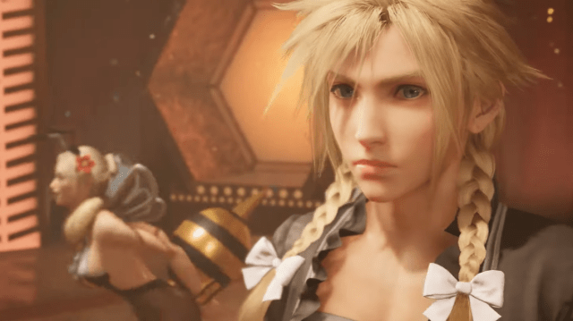 And now, without further ado, here’s Final Fantsy VII Remake’s Cloud in a dress【Video】