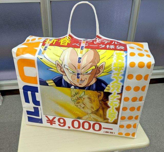 We bought a “Plastic Model Vegeta” lucky bag from Laox, got a model we really didn’t expect