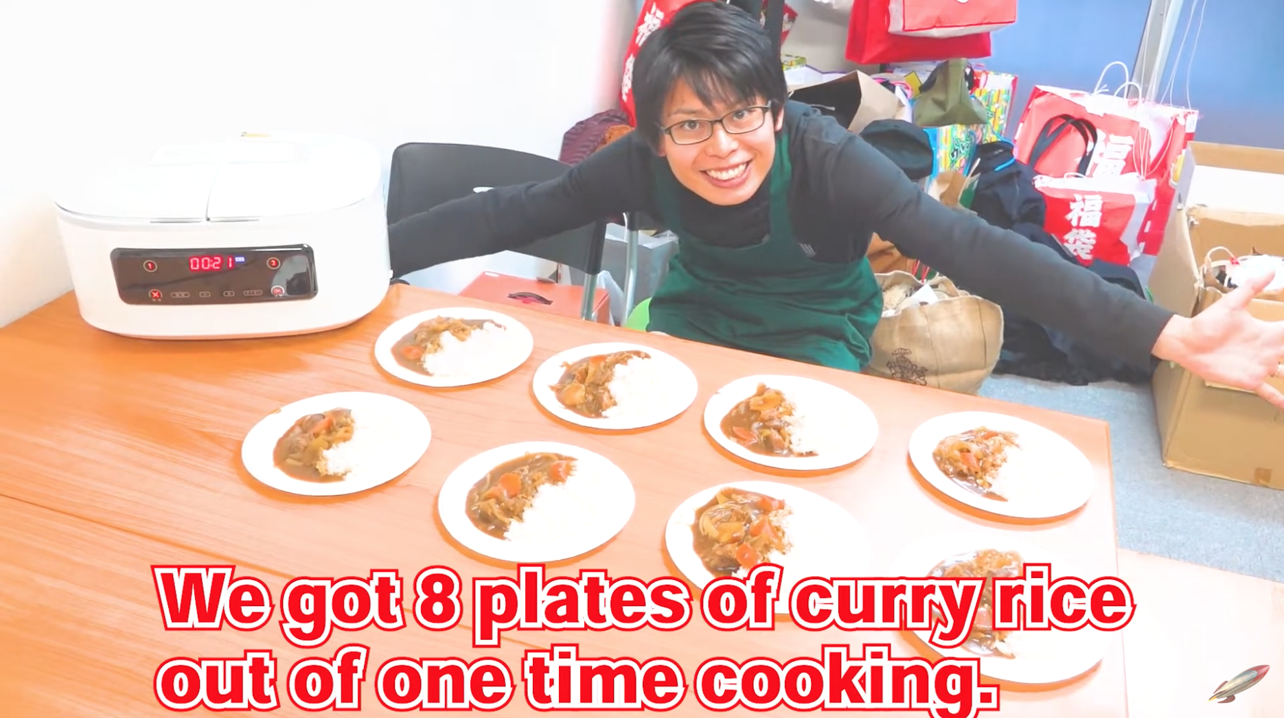 We test the new twoinone curry rice cooker from Japan that’s got