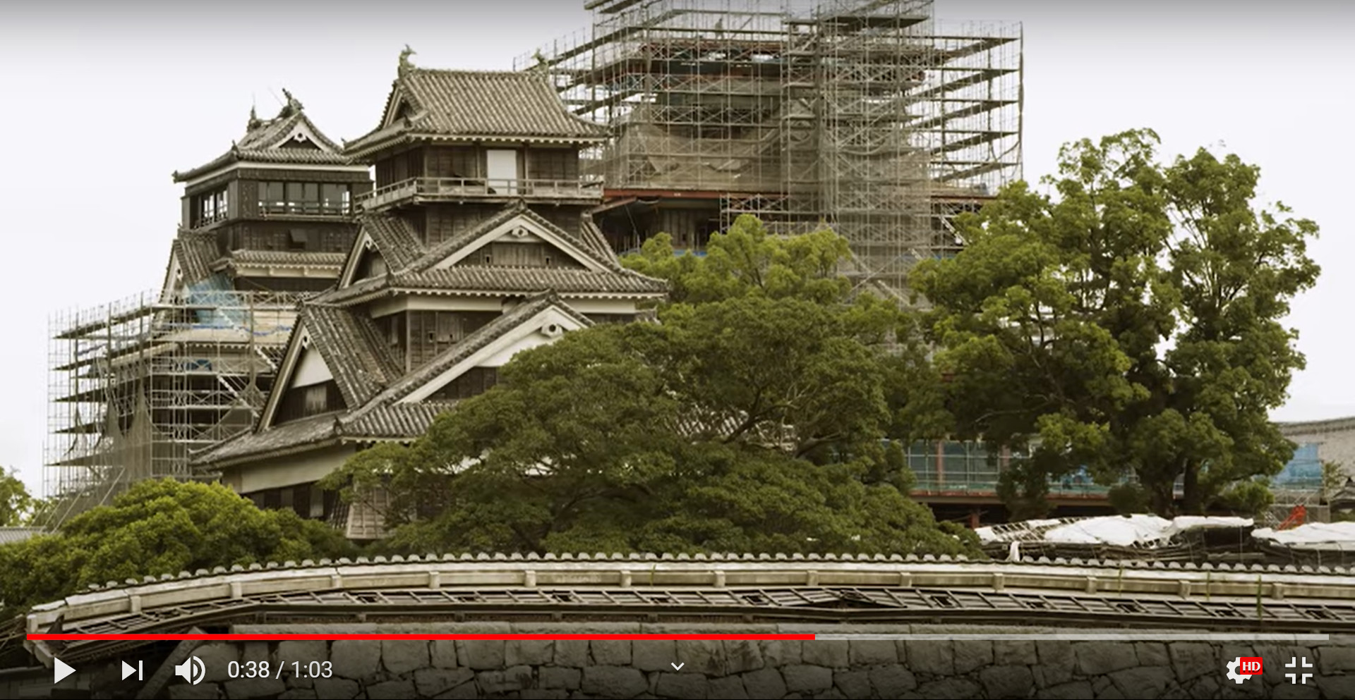 Kumamoto Castle Reconstruction Well Under Way As The Complex Slowly Reopens To Visitors Video Soranews24 Japan News