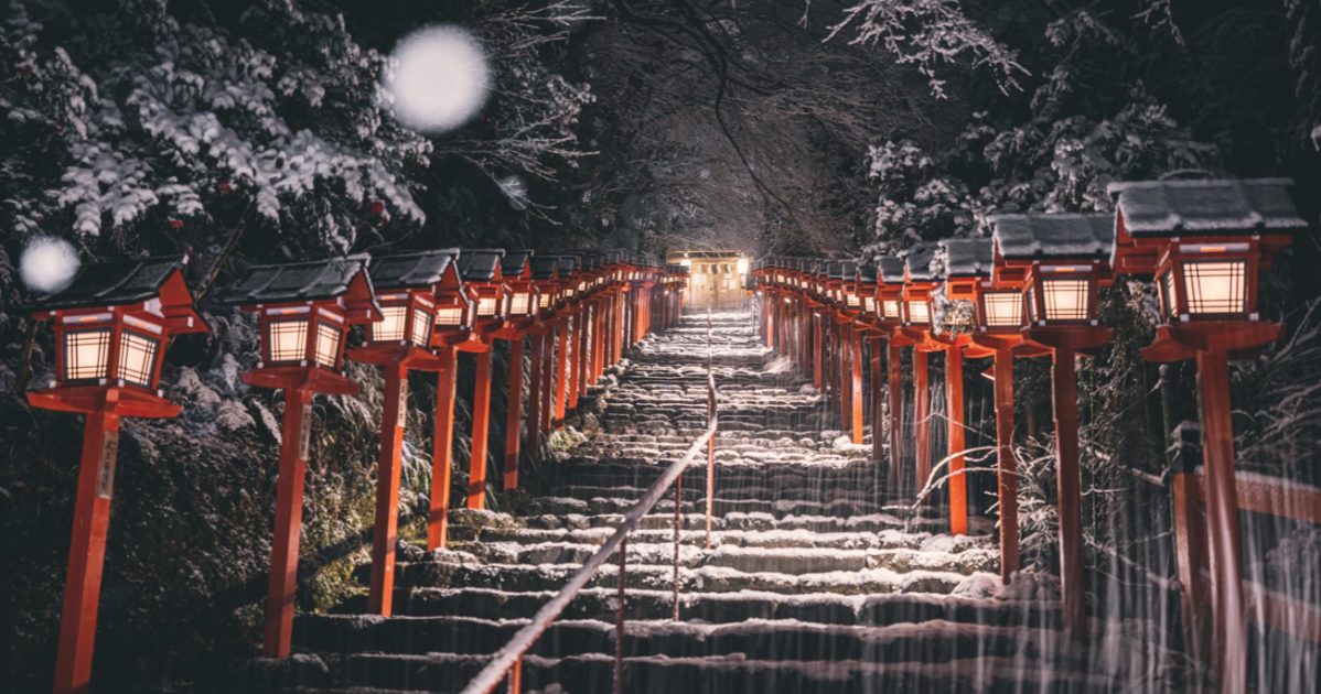 Japanese photographer captures the beauty of Kyoto in the snow 【Photos