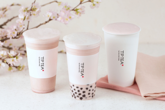 It’s sakura bubble tea season at TP TEA stands across Japan!