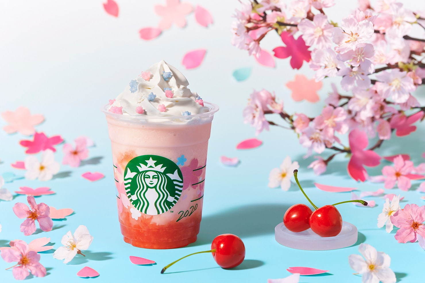 Starbucks Japan reveals second sakura Frappuccino for cherry blossom