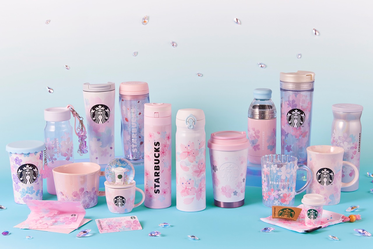 Starbucks Japan reveals second sakura cherry blossom drinkware range