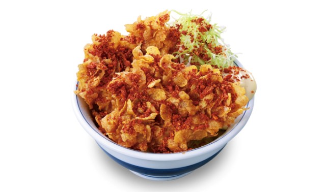 Japanese pork cutlet chain unveils its latest fusion food: cornflake chicken katsu bowls!