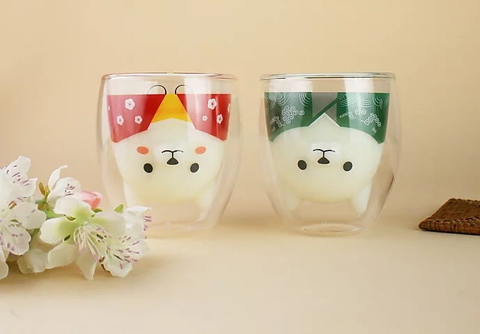 Japan’s 3-D Shiba glasses dress up in kimono for wonderful wafuku tea ...