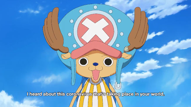 chopper blue hat