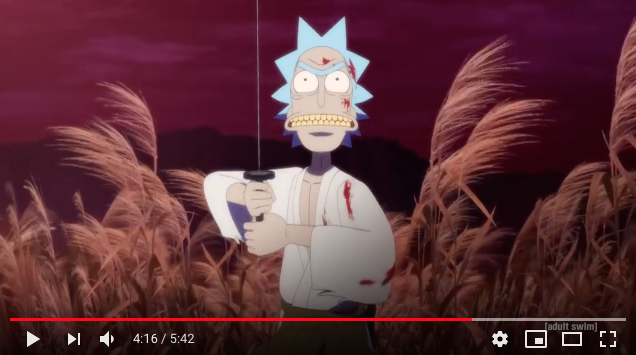 Rick and Morty star in epic Samurai & Shogun short for Adult Swim【Video】