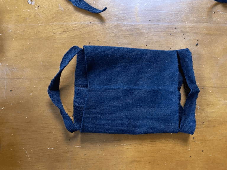 How to make a mask out of a sock in two minutes with no sewing skills
