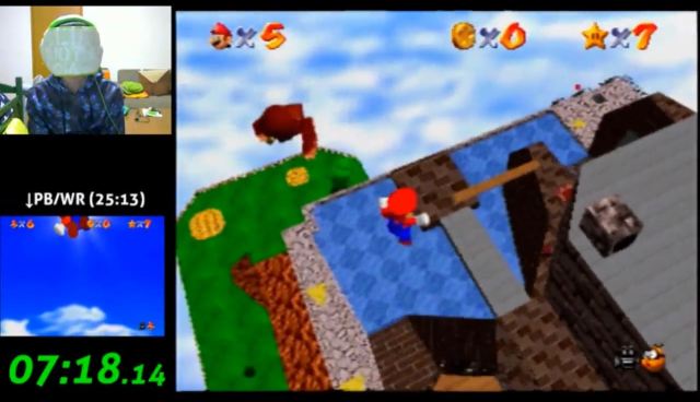 Japanese man breaks own world record for Super Mario 64